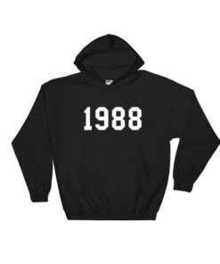 1988 Born Hoodie Adult Unisex