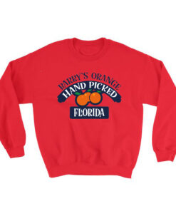 Barry Orange Hand Picked Florida Sweatshirt