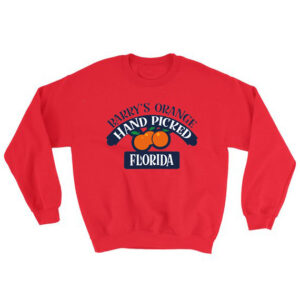Barry Orange Hand Picked Florida Sweatshirt