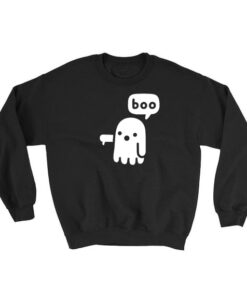 Boo Ghost Halloween Sweatshirt