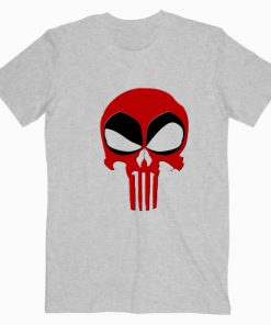 Deadpool Punisher Skull T shirt