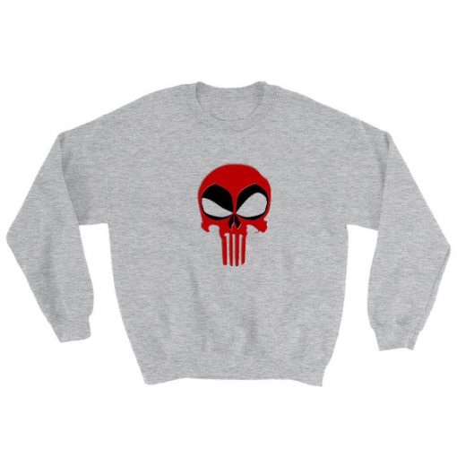 Deadpool Punisher Skull Sweatshirt