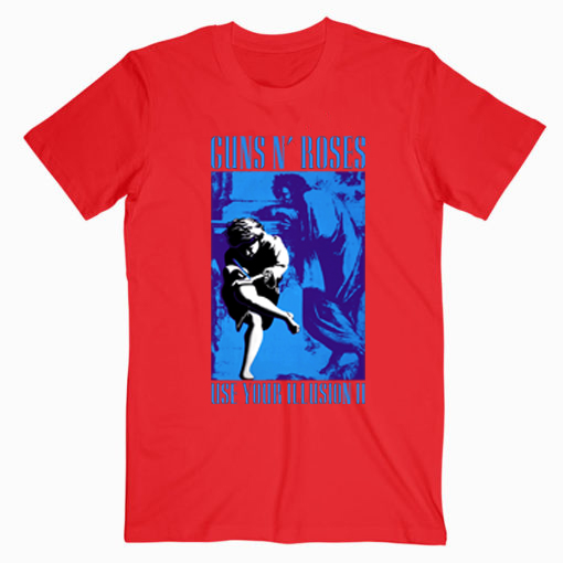 Guns N Roses Use Your Illusion 1991 Tour T Shirt