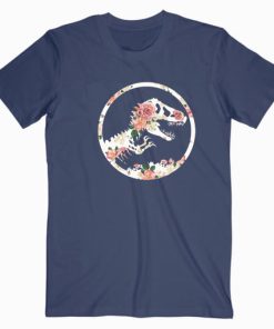 Jurassic Park Floral T shirt