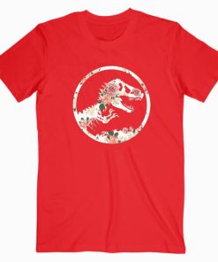 Jurassic Park Floral T shirt