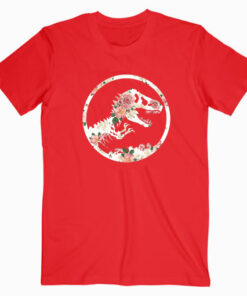 Jurassic Park Floral T shirt