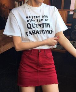 Written and directed by Quentin Tarantino T shirt