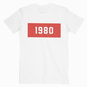 1980 Tshirt Unisex Adult