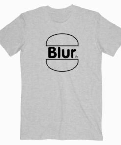 Blur Band Burger Logo Music Tshirt