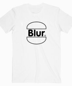 Blur Band Burger Logo Music Tshirt