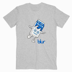 Blur Band Milk Logo T shirt Unisex