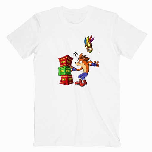 Crash Bandicoot Unisex T shirt