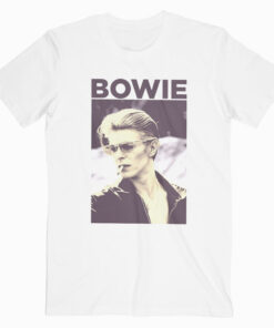 David Bowie Smoking T Shirt Unisex
