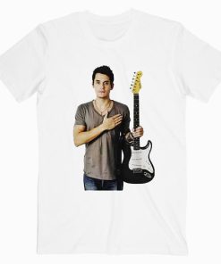 John Mayer With Gitar Band T shirt Unisex