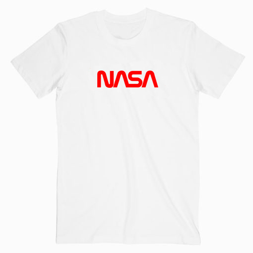 Nasa Logo Font T shirt Unisex