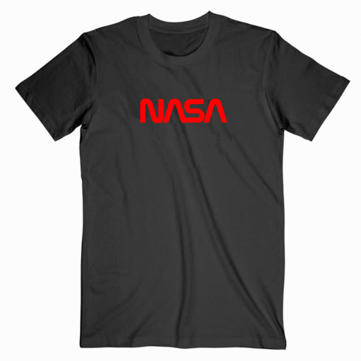 Nasa Logo Font T shirt Unisex