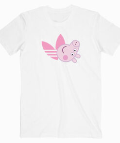 Peppa Pig X Adidas Parody T shirt Unisex