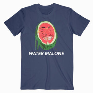 Post Malone Parody Water Malone Music T shirt Unisex