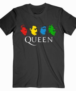 Queen Face Band Music T shirt Unisex