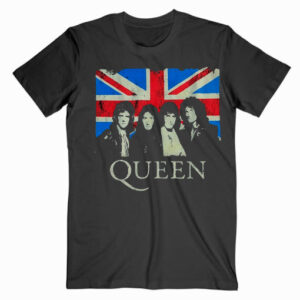 Queen England Flag Music T shirt Unisex
