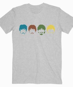The Beatles Face Art Music T shirt Unisex