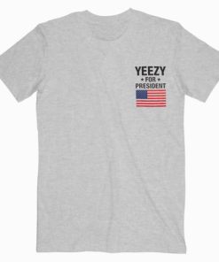 Yeezy For President USA Flag T-Shirt Unisex