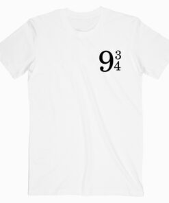9 3/4 Harry Potter T shirt