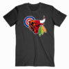 Chicago Sports Team Mashup T Shirt Unisex