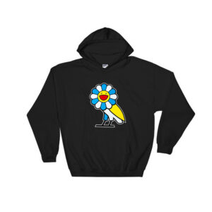 Drake Wears OVO x Takashi Murakami Hoodie Unisex