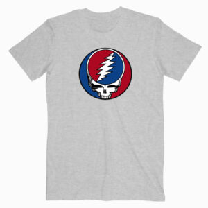 Grateful Dead Steal your face logo T shirt custom teeshirts