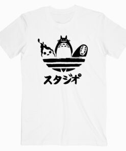 My Neighbor Totoro Adidas Parody T shirt