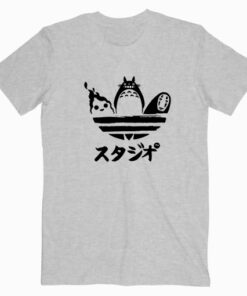 My Neighbor Totoro Adidas Parody T shirt