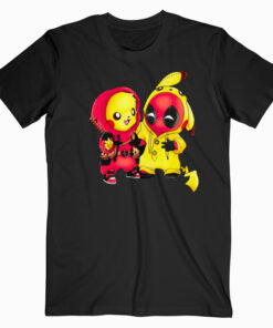 Pikachu Deadpool T shirt Unisex