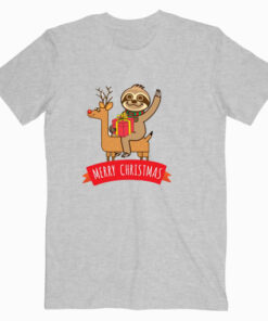 Sloth Merry Christmas T shirt