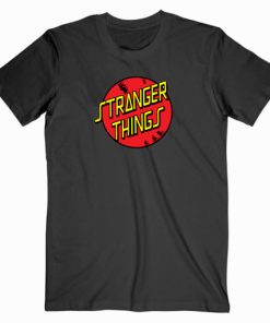Stranger Things Circle Logo T shirt