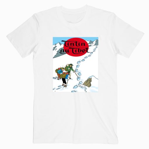 The Adventures Of Tintin In Tibet T shirt
