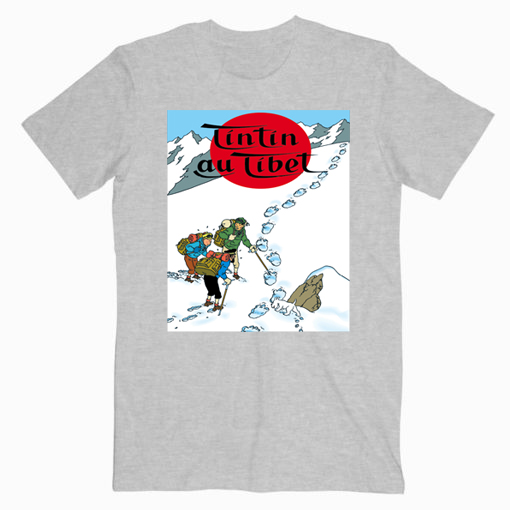 The Adventures Of Tintin In Tibet T shirt