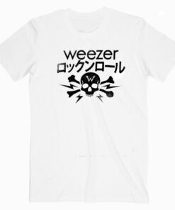 Weezer Skull And Crossbones Music T shirt Unisex