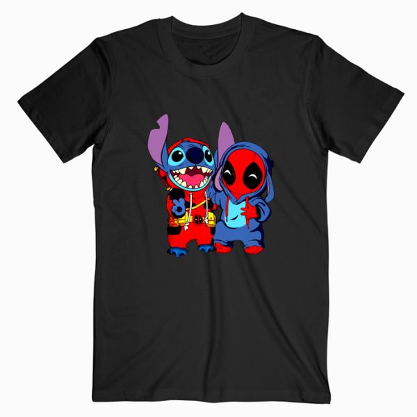 Stitch Deadpool T shirt
