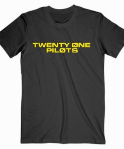 Twenty One Pilots Logo Font T shirt
