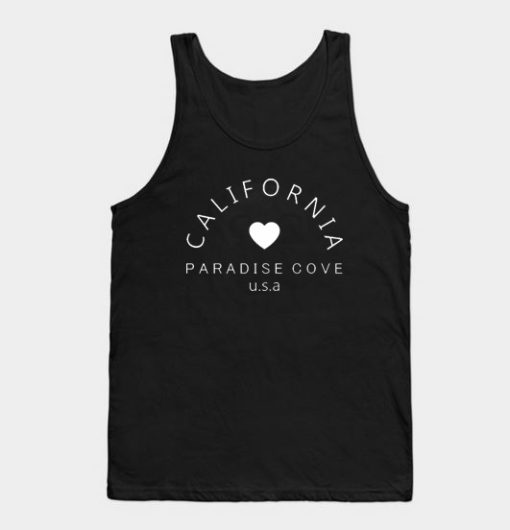 California Paradise Cove USA Tank Top