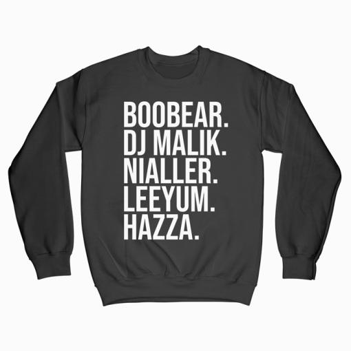 One Direction Nicknames Sweatshirt