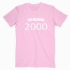 Original 2000 T shirt Custoom