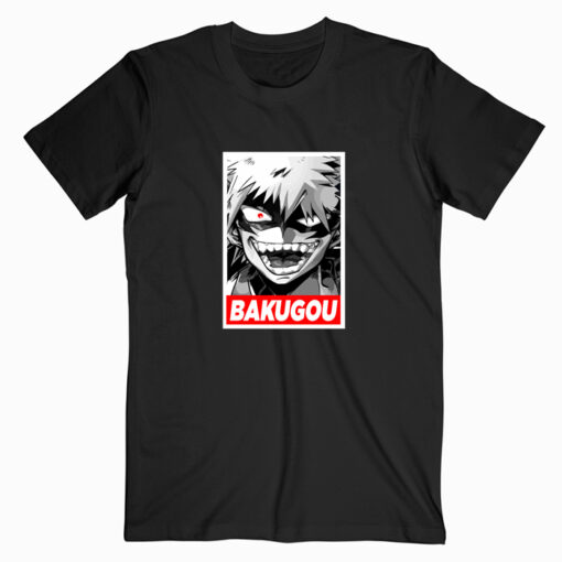 Bokugou Katsuki My Hero Academia Anime T shirt