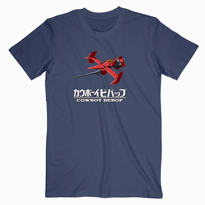 Cowboy Bebop Swordfish Spaceship T shirt