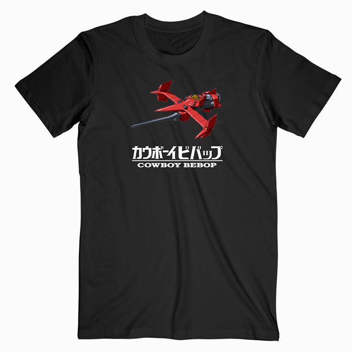 Cowboy Bebop Swordfish Spaceship T shirt