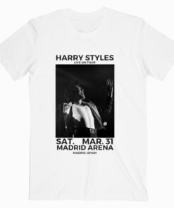 Harry Styles Live in Concert Madrid Spain T shirt