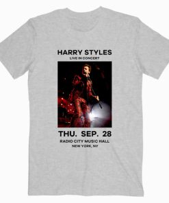 Harry Styles Live in Concert Radio City Music Hall New York Merchandise T shirt
