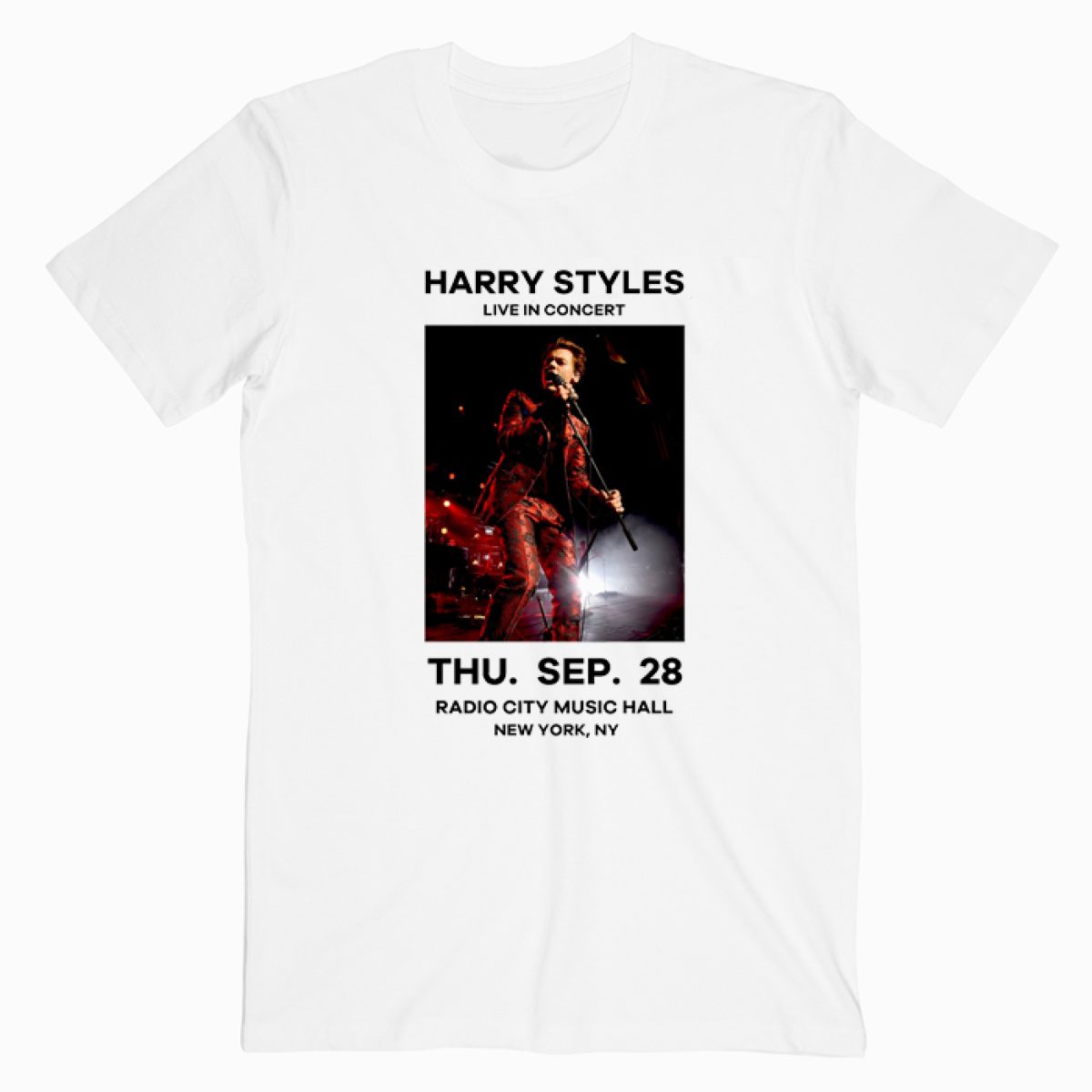 Harry styles live in concert shirt cheap