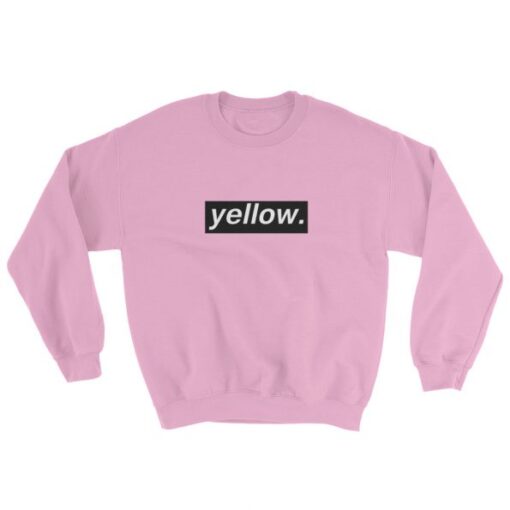 Yellow Letter Sweatshirt